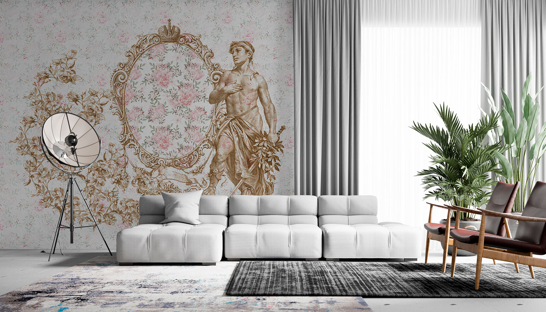 Дизайнерски тапет Влюбеният воин