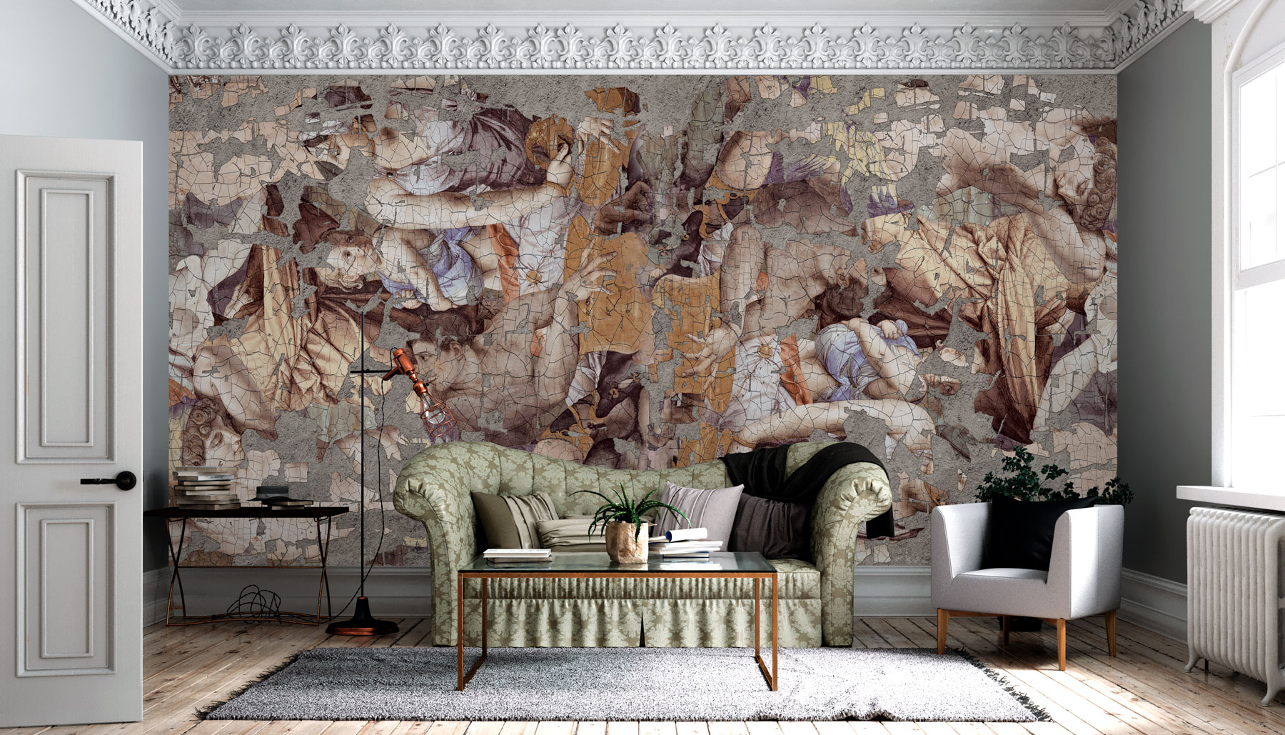 Тапет Антично Фреско II