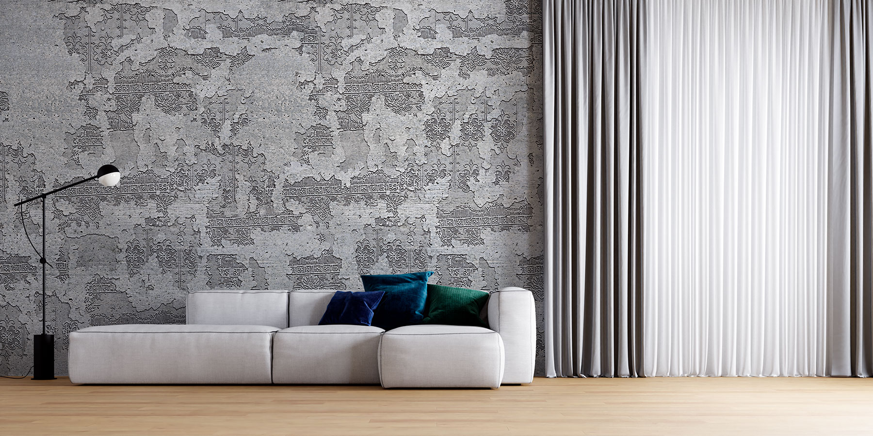 Тапет Структурна мазилка