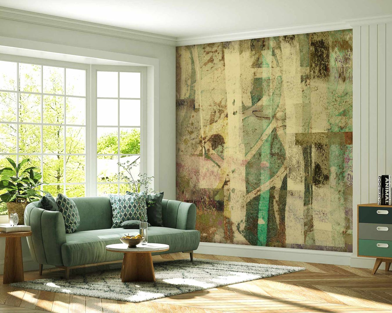 Арт тапет Дъждовна гора