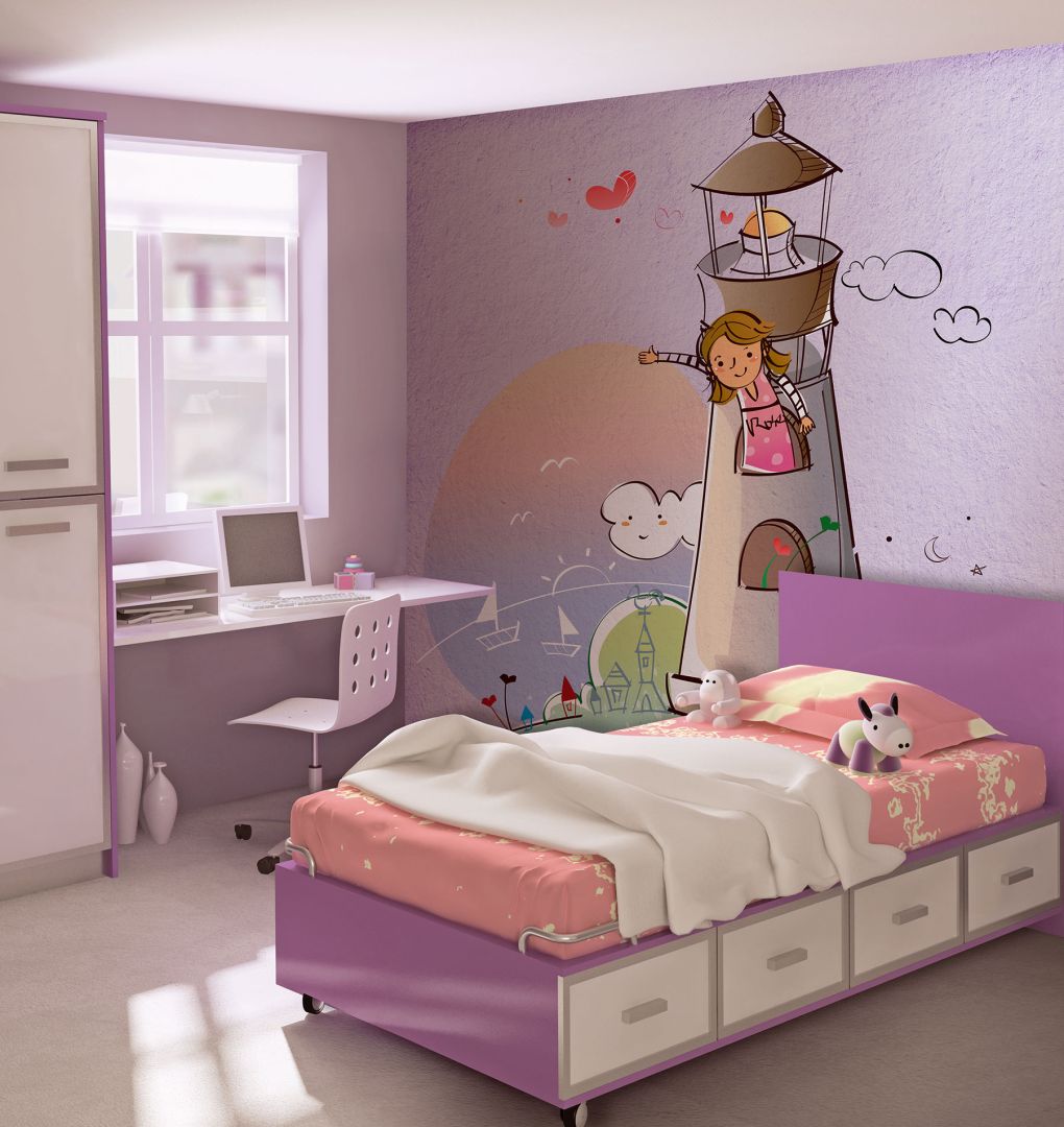 Тапет Малката Роза от морския фар