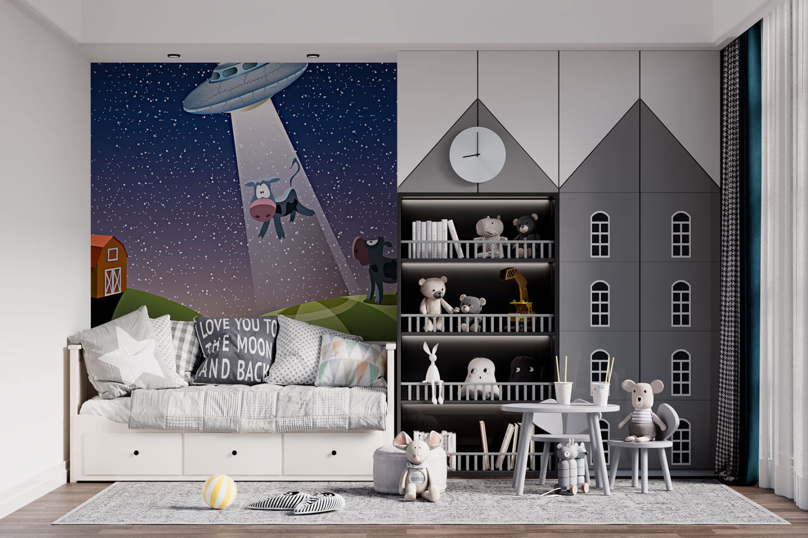 Тапет с Космически крави