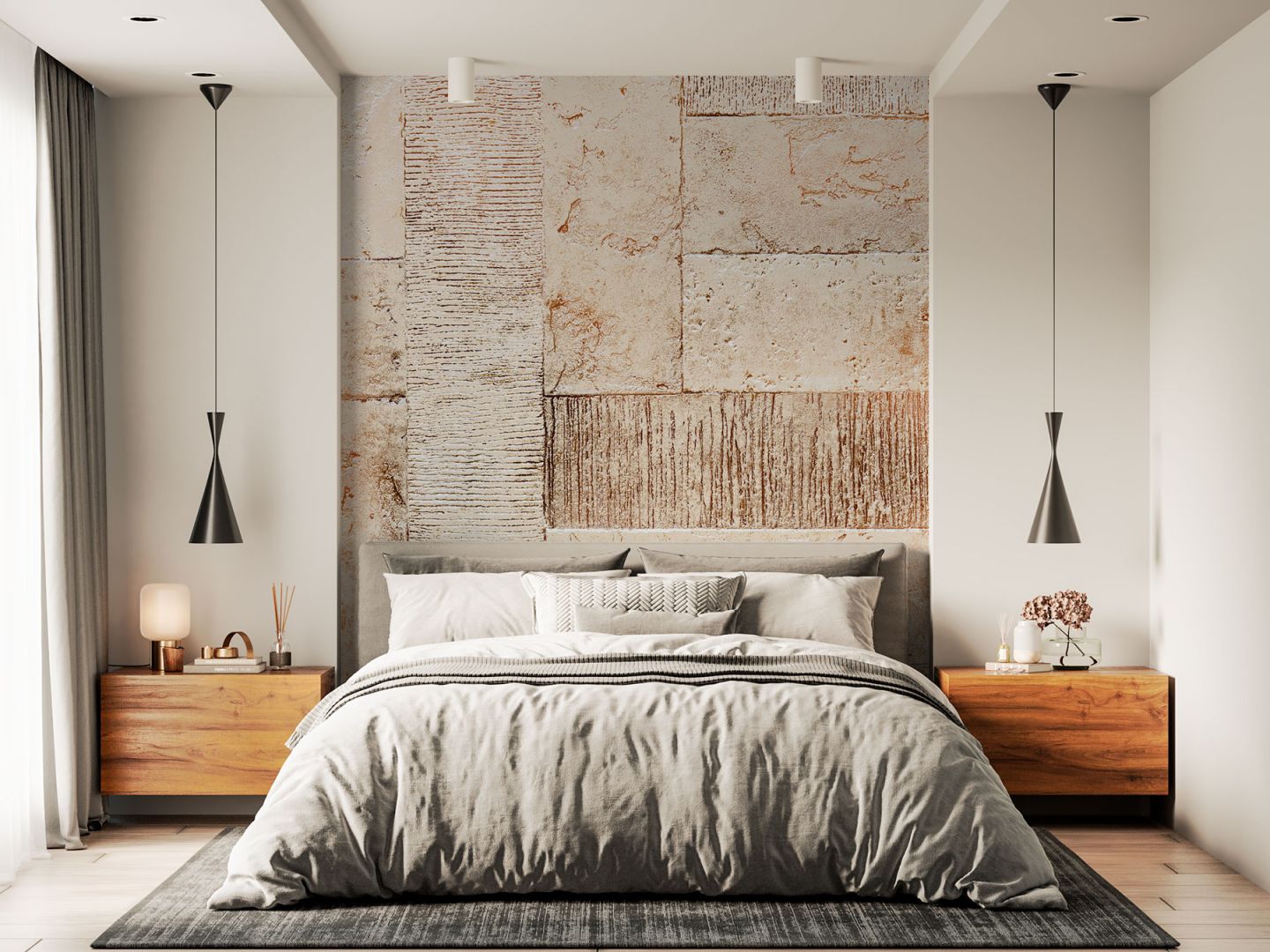 Тапет Мраморен релеф