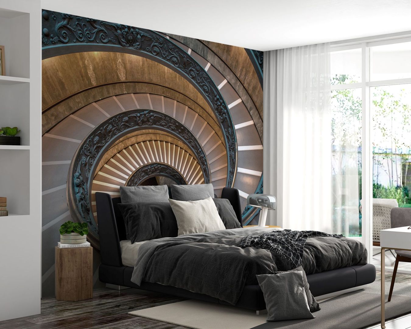 По спиралата на стълбата