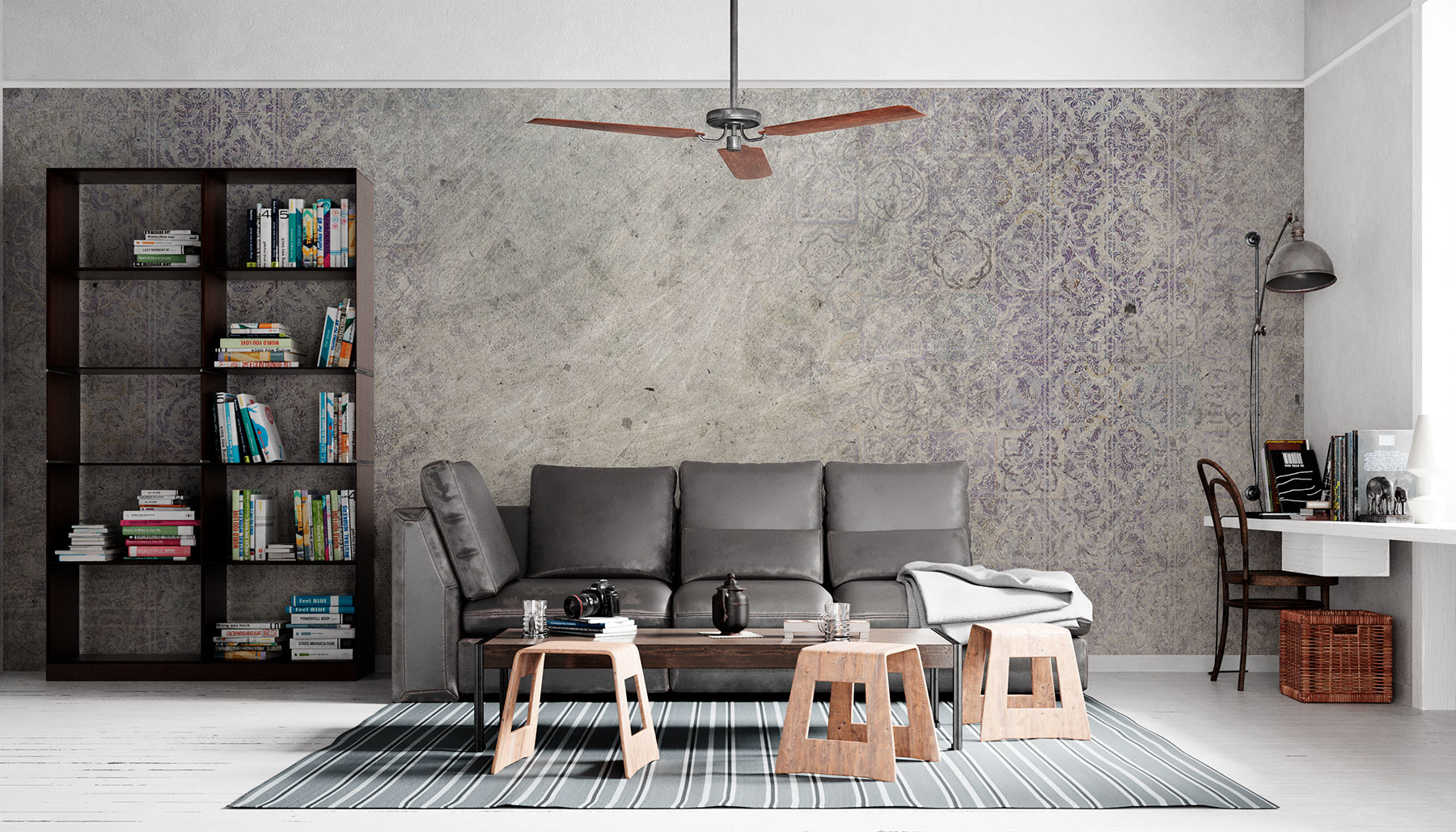 Тапет с ретро стена от 20-те години на XXвек