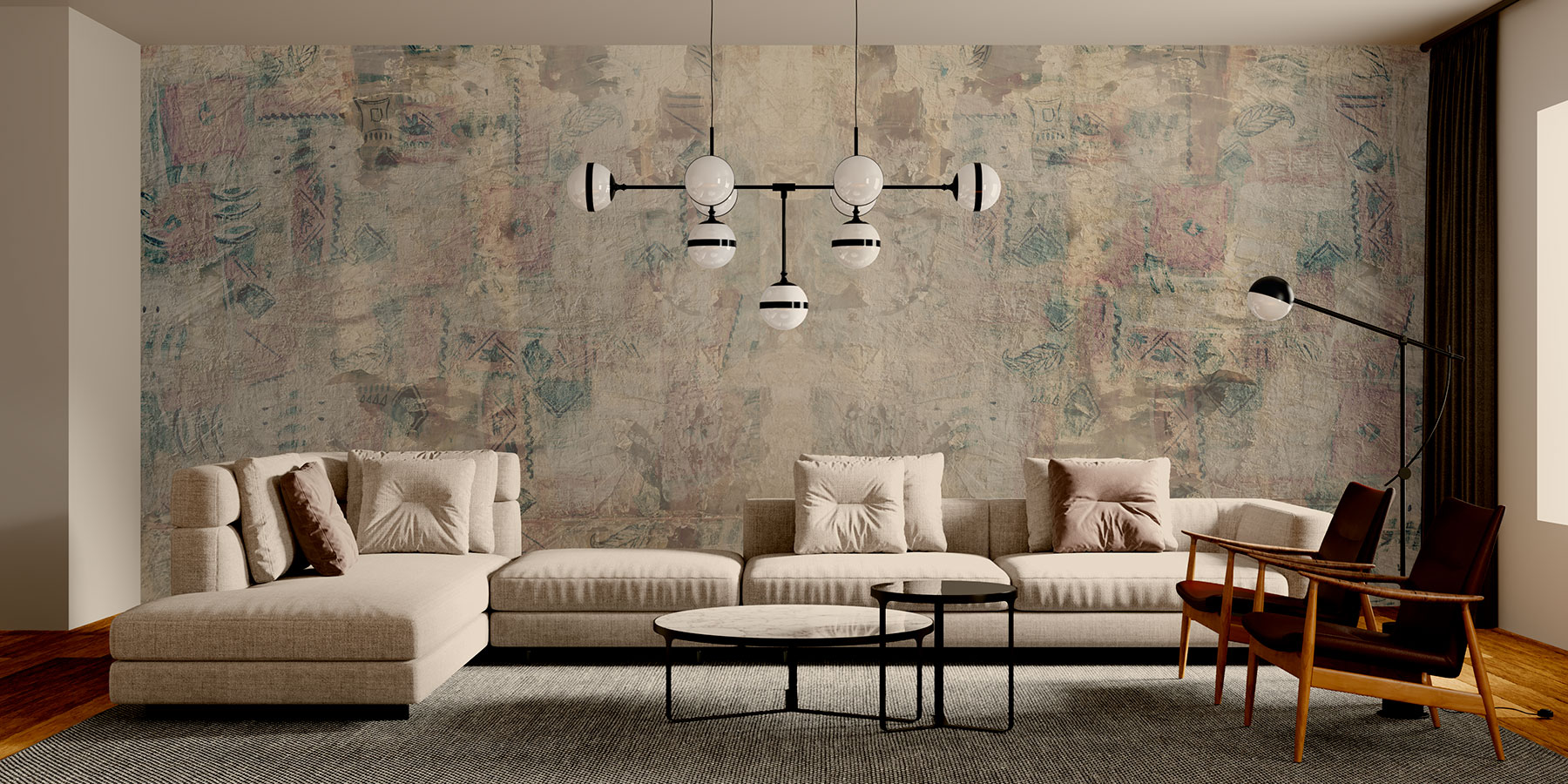 Дизайнерски тапет Зад кулисите